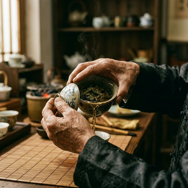 茶人沏茶